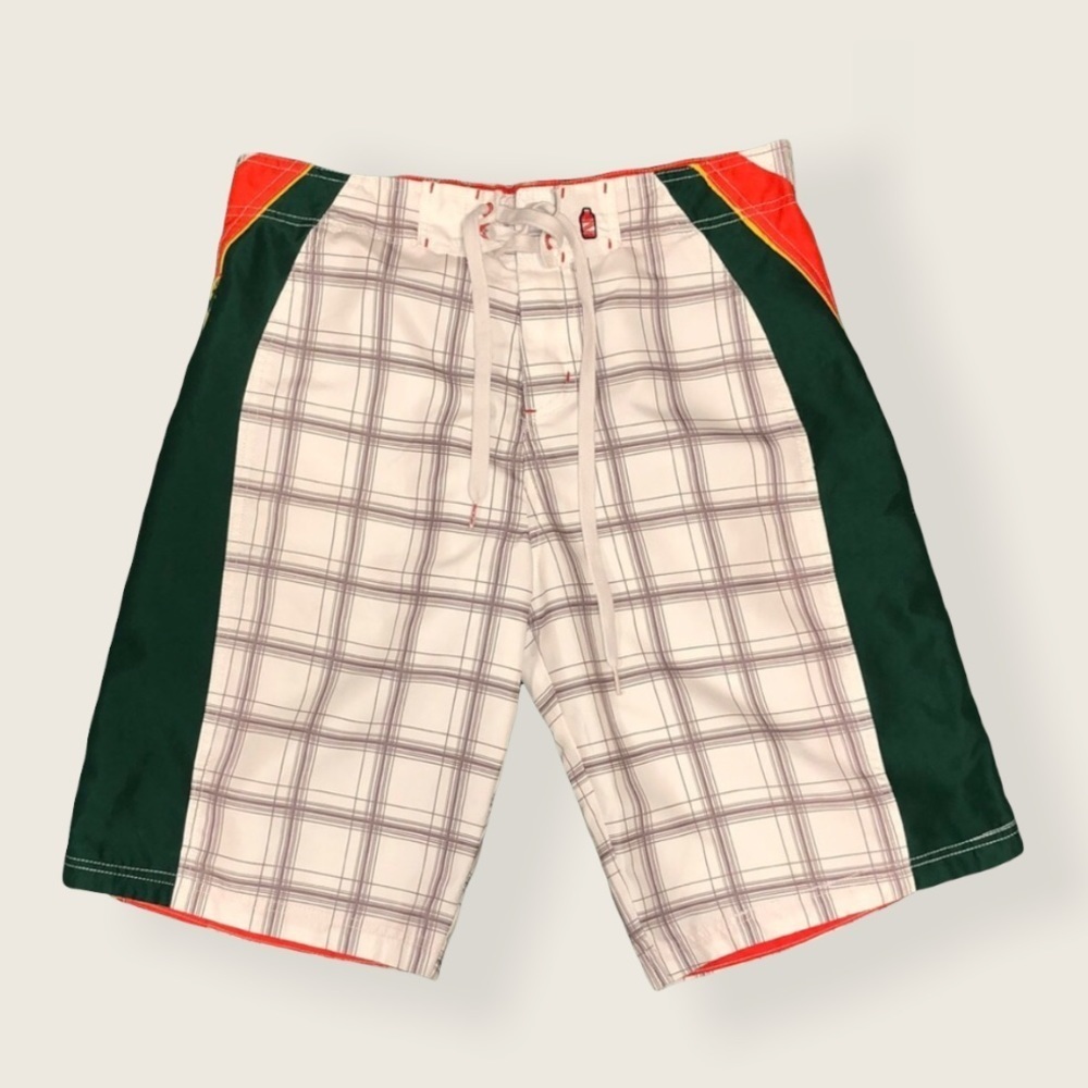 Beer Logo Swim Trunks